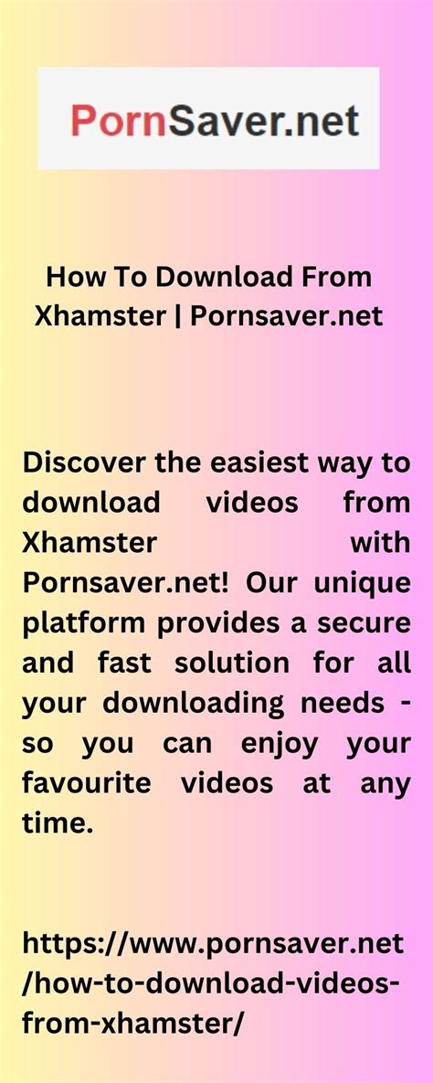 downloading videos from xhamster